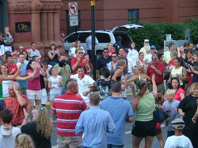 Scene from the West Virginia Italian Heritage Festival